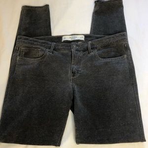 Abercrombie & Fitch Perfect Stretch Gray Jeggings
